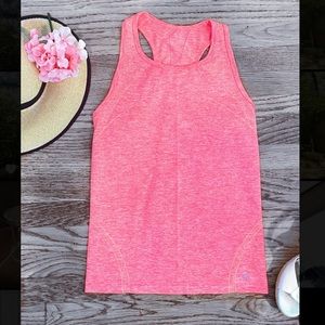 Pinky Coral Colored Workout Racerback